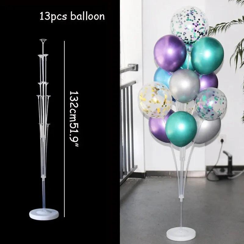 Balloons Stand Stick Tubes Wedding Birthday Party Decoration Balloon Support Kids Baby Shower Balons Accessories Supplies