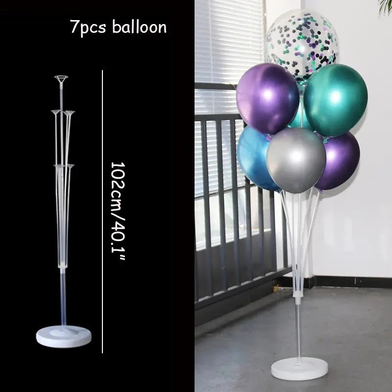 Balloons Stand Stick Tubes Wedding Birthday Party Decoration Balloon Support Kids Baby Shower Balons Accessories Supplies
