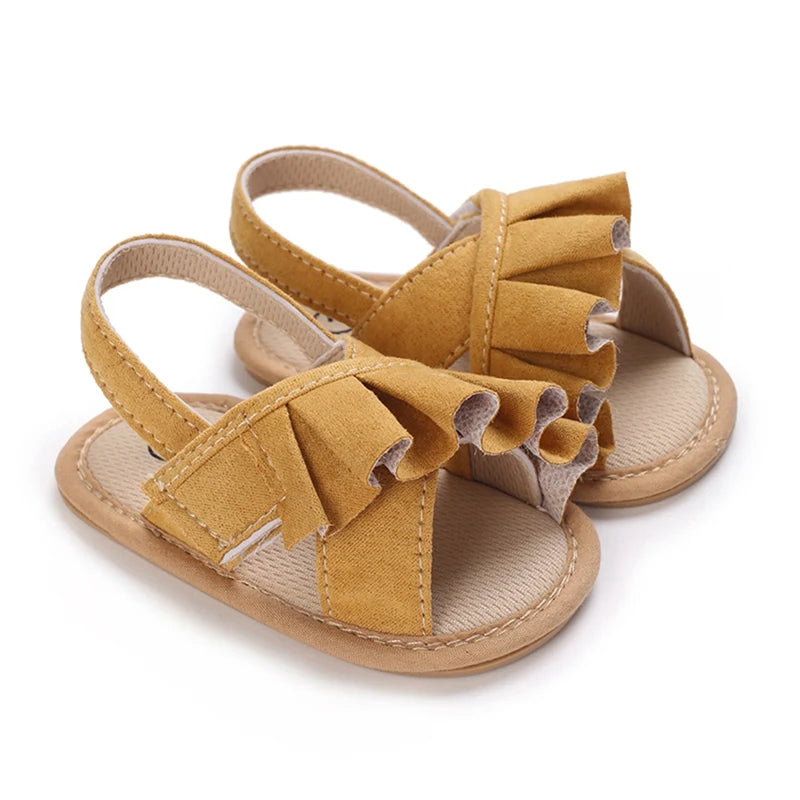 Crib Shoes Baby Girls Wedding Dress Shoes Toddler Walking Flat Shoes Soft Sole Toddler Outdoor Shoes Baby Girls Sandals Toddler