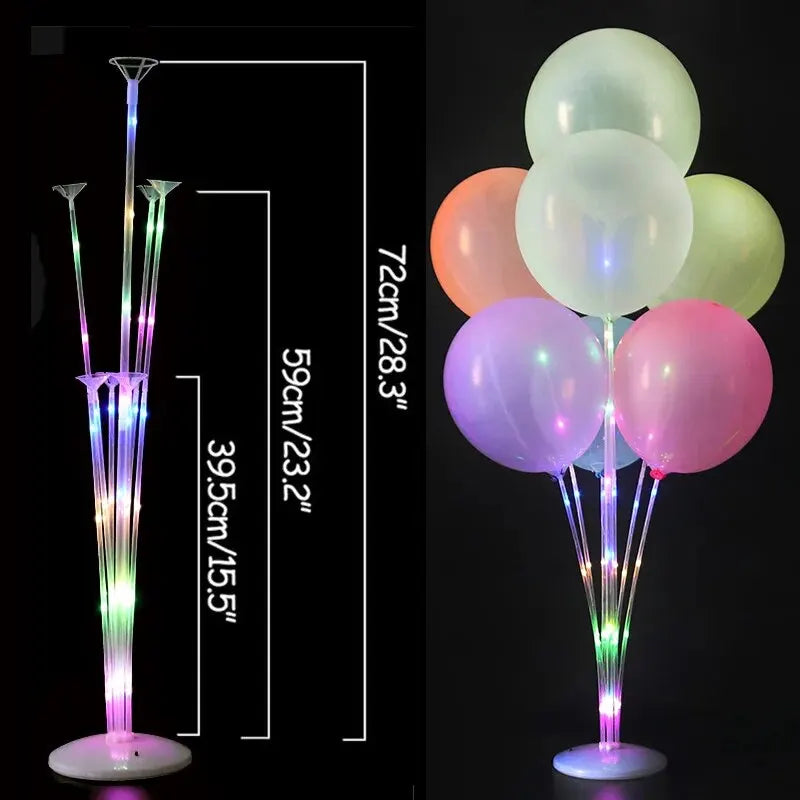 Balloons Stand Stick Tubes Wedding Birthday Party Decoration Balloon Support Kids Baby Shower Balons Accessories Supplies