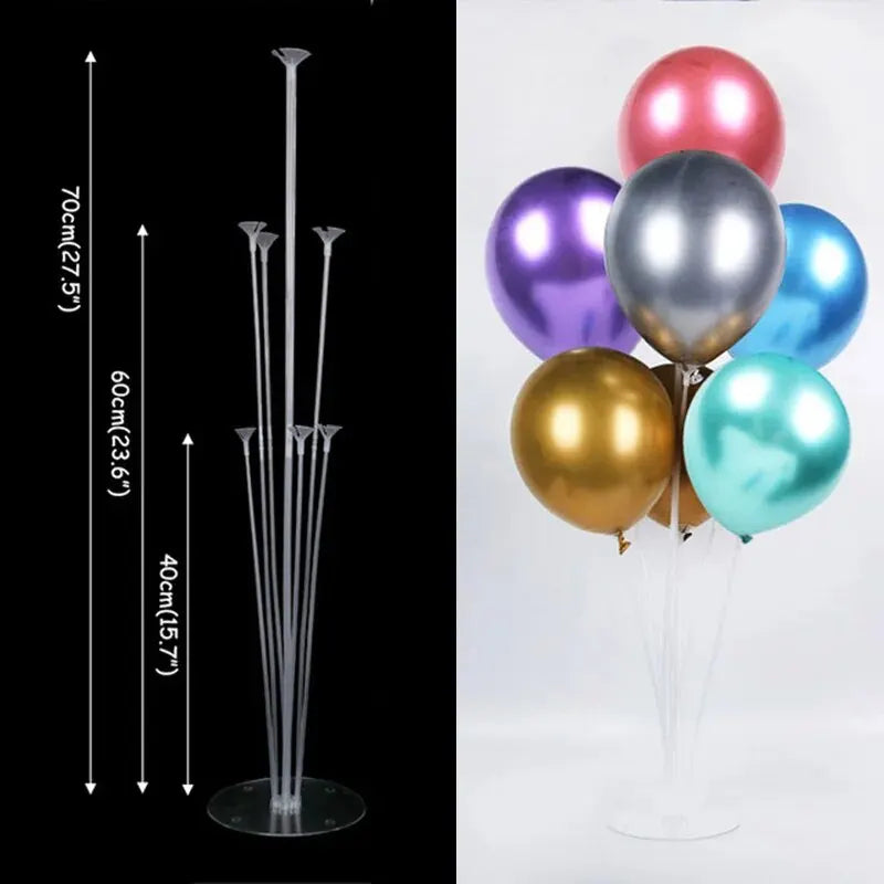 Balloons Stand Stick Tubes Wedding Birthday Party Decoration Balloon Support Kids Baby Shower Balons Accessories Supplies